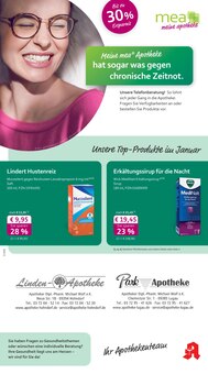 Aktueller mea - meine apotheke Prospekt "Unsere Januar-Angebote" für Lichtenstein (Sachsen) Aktueller mea - meine apotheke Prospekt für Lichtenstein (Sachsen) mit Seiten