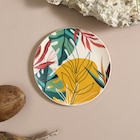 Assiette Paradis Exotique plastique en promo chez Maxi Bazar Avignon à 2,59 €