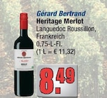 Aktuelle Merlot Angebote bei alldrink in Frankfurt (Main) Aktuelles Heritage Merlot Angebot bei alldrink in Frankfurt (Main) ab 8,49 €