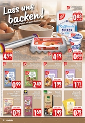 Zucker im EDEKA Prospekt in Mülheim Aktueller EDEKA Prospekt mit Zucker, "Aktuelle Angebote", Seite 14