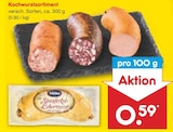 Aktuelles Kochwurstsortiment Angebot bei Netto Marken-Discount in Bremerhaven ab 0,59 €