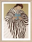 GERAHMTES BILD 01 „Striped Woman II“ Angebote bei Höffner Warendorf für 15,00 €
