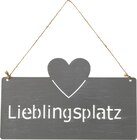 Behang Metallschild mit Herz "Lieblingsplatz" im aktuellen Prospekt bei dm-drogerie markt in Wennigsen (Deister)