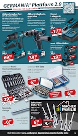 Aktueller Sonderpreis Baumarkt Prospekt mit Batterie, "20 JAHRE VOLLER ÜBERRASCHUNGEN", Seite 19