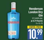 London Dry Gin im Angebot bei EDEKA in Ingolstadt London Dry Gin Angebote von Henderson bei EDEKA Ingolstadt für 10,99 €