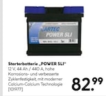 Starterbatterie „POWER SLI“ Angebote von ARTEC bei Hellweg Zwickau für 82,99 €