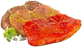 Strohschwein-Hüftsteaks im Angebot bei REWE in Kaufbeuren Strohschwein-Hüftsteaks Angebote von Land Bauern bei REWE Kaufbeuren für 1,11 €