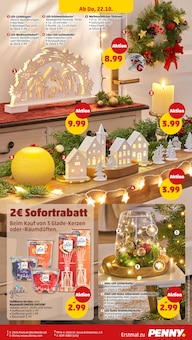Kerzen im Penny Prospekt "Wer günstig will, muss Penny." mit 44 Seiten (Mannheim)