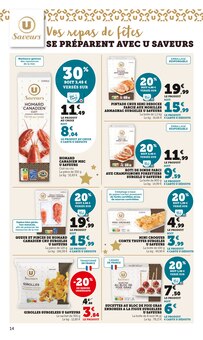 Promotion Girolle dans le prospectus Super U, valable du 09/12/2025 au 24/12/2025 Promo Girolle dans le catalogue Super U du moment à la page 14