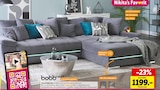 Polsterecke mit Beleuchtung von bobb für 1.199,00 € bei Sconto SB im Angebot Polsterecke mit Beleuchtung von bobb im aktuellen Sconto SB Prospekt