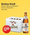 Pilsener im Angebot bei Getränke Hoffmann in Oranienburg Pilsener Angebote von Berliner Kindl bei Getränke Hoffmann Oranienburg für 12,99 €