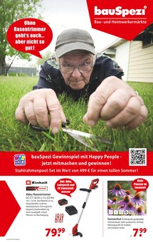 bauSpezi Prospekt Ohne Rasentrimmer geht’s auch…aber nicht so gut! mit  Seiten in Bergen, Weißenburg-Gunzenhausen und Umgebung