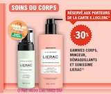 E.Leclerc Chalon-sur-Saône - Promo -30% sur les Gammes corps, minceur, démaquillants et Sunissime Lierac Promo -30% sur les Gammes corps, minceur, démaquillants et Sunissime Lierac à dans le catalogue E.Leclerc à Chalon-sur-Saône