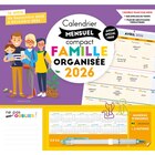 Calendrier mensuel compact famille organisée 2026 en promo chez Carrefour Calendrier mensuel compact famille organisée 2026 dans le catalogue Carrefour