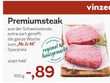 EDEKA - Premiumsteak Angebot im Prospekt Premiumsteak bei EDEKA im Prospekt "" für 0,89 €