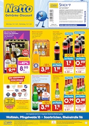 Netto Marken-Discount Prospekt für Völklingen mit 2 Seiten Netto Marken-Discount Prospekt für Völklingen: "DER ORT, AN DEM DU IMMER AUSGEZEICHNETE PREISE FINDEST.", 2 Seiten, 10.11.2025 - 15.11.2025