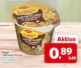 Aktuelle Kartoffeln Angebote bei Markant Nordwest in Bielefeld Aktuelles 5 Minuten Terrine Kartoffelbrei mit Röstzwiebeln & Croutons Angebot bei Markant Nordwest in Bielefeld ab 0,89 €