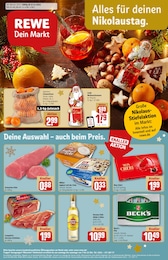 REWE Prospekt für Berlin mit 32 Seiten REWE Prospekt für Berlin: "Dein Markt", 32 Seiten, 27.11.2023 - 02.12.2023