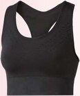 Brassière de sport seamless - LYCRA en promo à 3,49 € chez Lidl Brassière de sport seamless - LYCRA dans le catalogue Lidl
