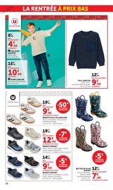 Chaussures en promo dans le catalogue Super U à la page 38