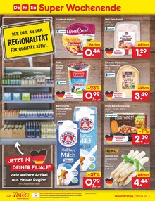 Milch im Netto Marken-Discount Prospekt "Aktuelle Angebote" mit 49 Seiten (Oberhausen)