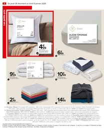Prix et réduction Serviette De Toilette dans le prospectus Carrefour en cours Offre Serviette De Toilette dans le catalogue Carrefour du moment à la page 8
