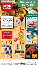 REWE Prospekt für Unna: "Dein Markt", 27 Seiten, 17.03.2025 - 22.03.2025