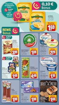 Hüttenkäse Angebot im aktuellen REWE Prospekt auf Seite 12