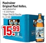 Original Maxl Helles im Trinkgut Prospekt zum Preis von 15,99 €
