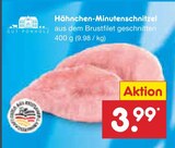 Hähnchen-Minutenschnitzel im Netto Marken-Discount Prospekt Hähnchen-Minutenschnitzel von Gut Ponholz im aktuellen Netto Marken-Discount Prospekt für 3,99 €