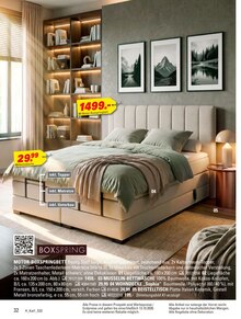 Boxspringbett im aktuellen Höffner Prospekt (Bremen) Boxspringbett im Höffner Prospekt "NEUERÖFFNUNG" mit 60 Seiten (Bremen)