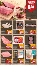 Ähnliche Angebote wie Schweineschnitzel im Prospekt "Dein Markt" auf Seite 12 von REWE in Gera
