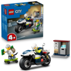 60455 Verfolgungsjagd mit dem Polizeimotorrad Angebote von LEGO bei OBI Eisenach für 9,99 €