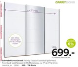 Schwebetürenschrank 3-türig bei Sparkauf im Haßfurt Prospekt für 699,00 €