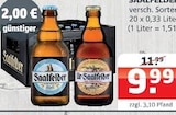 Getränke Quelle WVG Magdeburg - Saalfelder Angebot im Prospekt Saalfelder bei Getränke Quelle WVG im Magdeburg Prospekt für 9,99 €