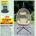 Aktuelles Hängesessel Kira Angebot bei toom Baumarkt in Bonn ab 129,99 €