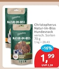 Natur-Im-Biss Hundesnack von Christopherus im aktuellen budni Prospekt für 1,99 €