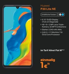 BSB mobilfunk Rostock - P30 Lite NE P30 Lite NE Angebot bei BSB mobilfunk Rostock im Prospekt "Wir sind für Sie da!"
