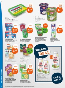 Milch im aktuellen tegut Prospekt (Jena) Milch im tegut Prospekt "tegut… gute Lebensmittel" mit 23 Seiten (Jena)
