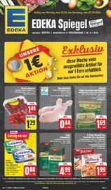 Aktueller EDEKA Supermarkt Prospekt in Eisingen und Umgebung, "Wir lieben Lebensmittel!" mit 26 Seiten, 22.04.2024 - 27.04.2024