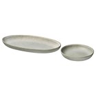 Servierplatte 2 St. grau im IKEA Prospekt Servierplatte 2 St. grau von STOCKHOLM 2025 im aktuellen IKEA Prospekt fĂŒr 12,99 âŹ