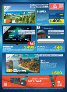 Fernseher im EURONICS Prospekt "GENAU RICHTIG. PREISE IN BESTER SOMMERLAUNE." mit 12 Seiten (Hilden)