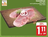 Aktuelles Schweinehüftsteaks Angebot bei E center in Dresden ab 1,11 €