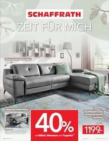 Couch im aktuellen Schaffrath Prospekt (Oberhausen) Couch im Schaffrath Prospekt "ZEIT FÜR MICH" mit 12 Seiten (Oberhausen)
