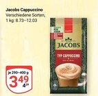 Cappuccino Angebote von Jacobs bei GLOBUS Trier für 3,49 €