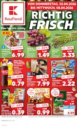 Supermarkt Prospekt von Kaufland Niedernhall Kaufland Prospekt: "Aktuelle Angebote", 54 Seiten, 02.04.2026 - 08.04.2026