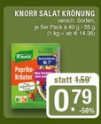 Salat Krönung im Angebot bei EDEKA in Haltern am See Salat Krönung Angebote von Knorr bei EDEKA Haltern am See für 0,79 €