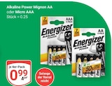 Alkaline Power Mignon AA bei GLOBUS im Hattersheim Prospekt für 0,99 €