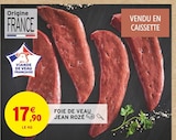 FOIE DE VEAU - JEAN ROZÉ dans le catalogue Intermarché