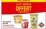 Pour 2 achetés le 3ème article offert sur la gamme Mr. Min - Mr. Min dans le catalogue Carrefour